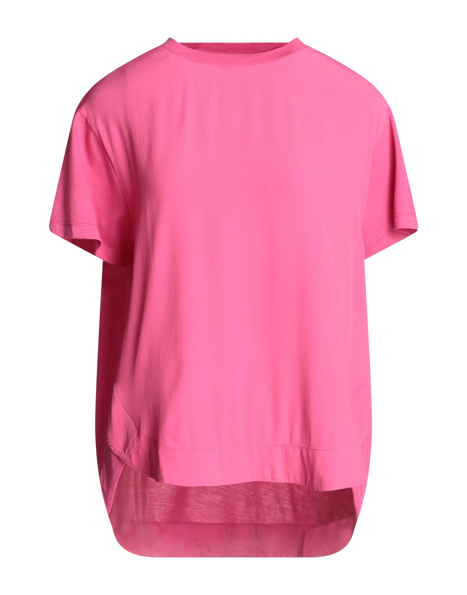19.70 NINETEEN SEVENTY Ｔシャツ フューシャ テンセル 67% / コットン 33%