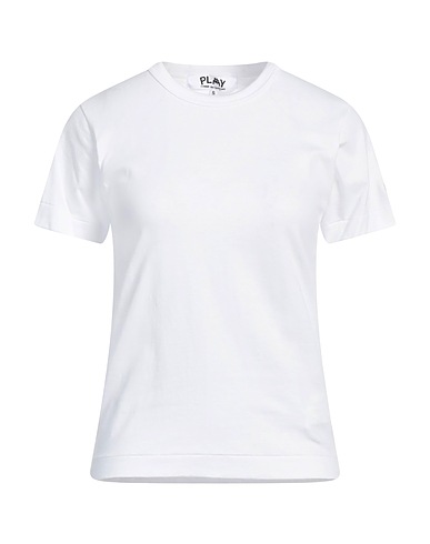 COMME des GARÇONS PLAY Basic T-shirt White 100% Cotton
