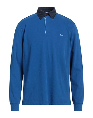 HARMONT & BLAINE Polo shirt Azure 100% Cotton