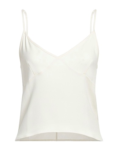 AMI ALEXANDRE MATTIUSSI Cami White 97% Viscose, 3% Elastane