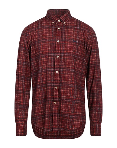 HARMONT & BLAINE Patterned shirt Red 100% Cotton