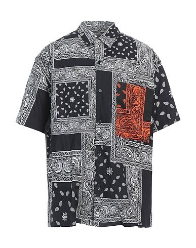 DESTIN Patterned shirt White 100% Cotton