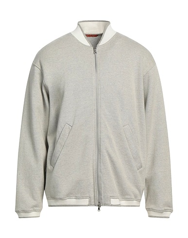 BARENA Sweatshirt Light grey 100% Cotton