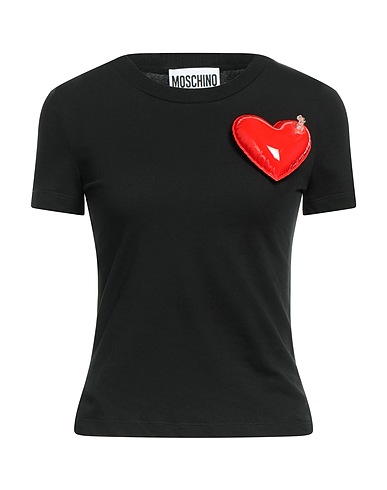 MOSCHINO Футболка Чёрный 100% Хлопок