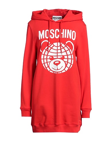 MOSCHINO Short dress COUTURE Red 100% Organic cotton