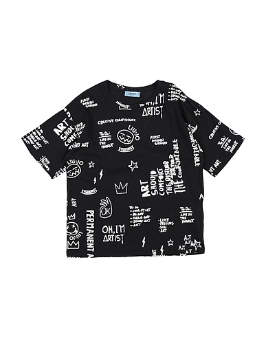 LIU •JO MAN T-shirt Black 100% Cotton