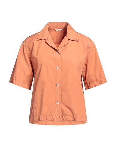 BARENA Solid colour shirts & blouses Light brown 100% Cotton