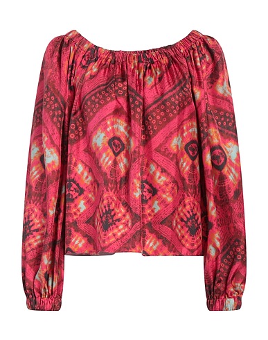 ULLA JOHNSON Silk top Fuchsia 100% Silk