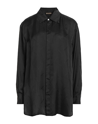 BARENA Patterned shirts & blouses Black 52% Viscose, 48% Acetate