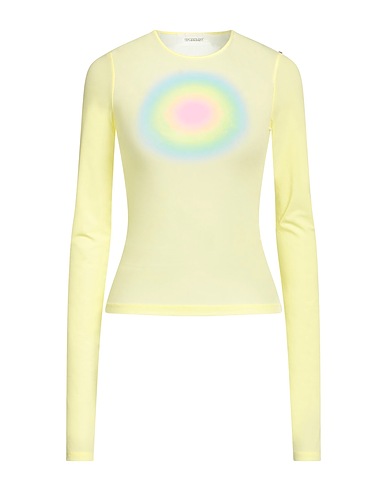 SPORTMAX T-shirt Yellow 82% Polyamide, 18% Elastane