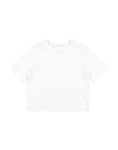 ZHOE & TOBIAH T-shirt Avorio 100% Cotone