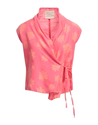 ALESSIA SANTI Top Fuchsia 72% Cotton, 28% Elastane, Silk