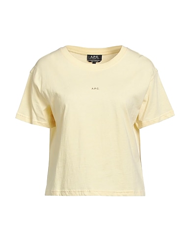 A.P.C. T-shirt Yellow 100% Cotton
