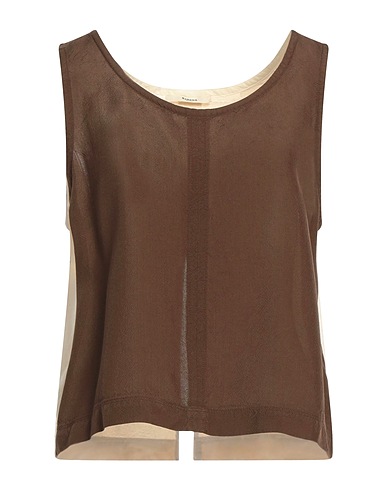 BARENA Top Braun 100% Viskose