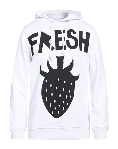 COMME des GARÇONS Hooded sweatshirt White 100% Cotton
