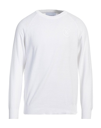 RICHMOND X Pullover Blanc 100% Coton