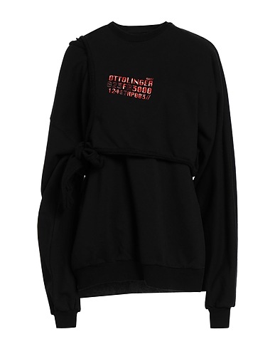 OTTOLINGER Sweatshirt Black 100% Cotton