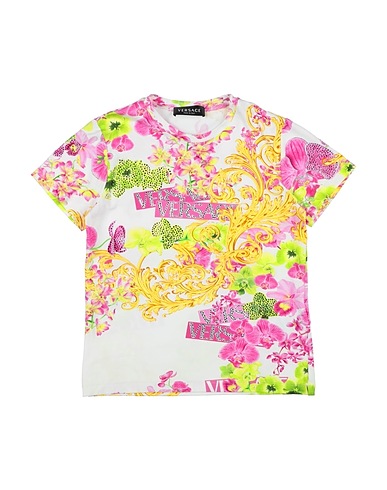 VERSACE YOUNG T-shirt 94% Coton, 6% Élasthanne, Verre