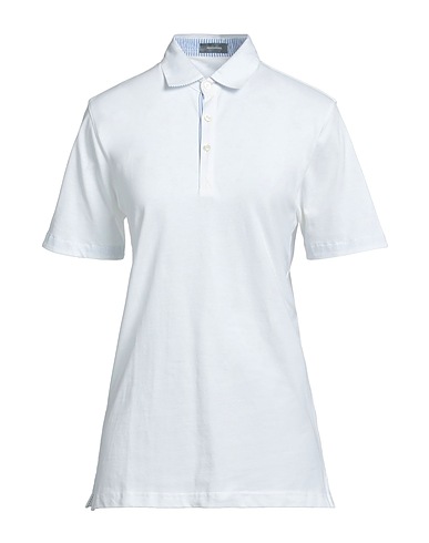 ROSSOPURO Polo shirt White 100% Cotton
