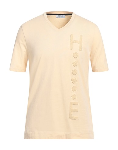 HERITAGE T-shirt Beige 100% Cotton