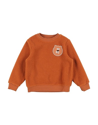 STELLA McCARTNEY KIDS Sweatshirt Tan 100% Polyester, Cotton, Elastane