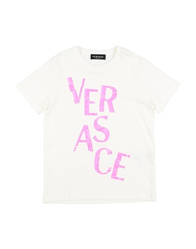 VERSACE YOUNG T-shirt White 100% Cotton