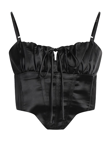 GLAMOROUS STUDIO Top Black 100% Polyester