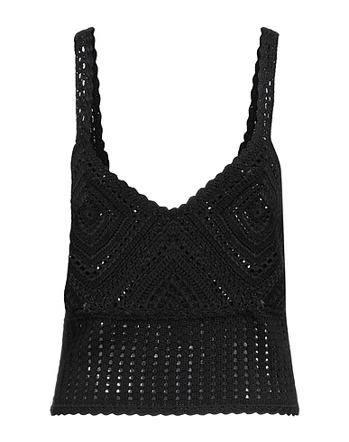 PINKO Top 39% Viscose, 30% Polyamide, 28% Polyester, 3% Cachemire