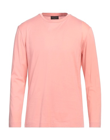 ROBERTO COLLINA Basic T-shirt Pink 100% Cotton