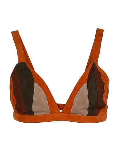 ALBERTA FERRETTI Top Tan 100% Goat skin