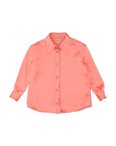DOLCE&GABBANA Solid color shirts & blouses Salmon pink 100% Polyester