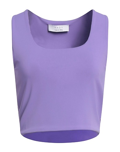 KAOS Top Mauve 75% Acetate, 18% Polyamide, 7% Elastane