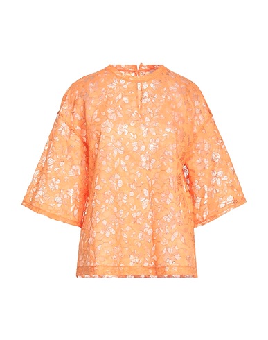 FORTE_FORTE Top Orange 68% Baumwolle, 32% Polyamid