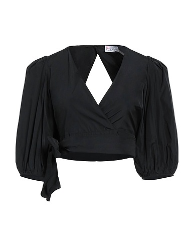 REDValentino Top Schwarz 100% Polyester