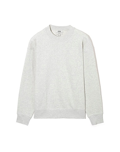 COS Sweatshirt Light grey 100% Organic cotton