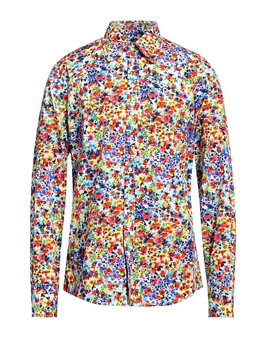 DSQUARED2 Patterned shirt White 100% Cotton