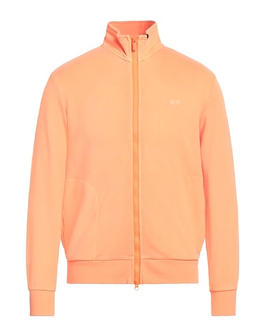 SUN 68 Felpa Arancione 100% Cotone