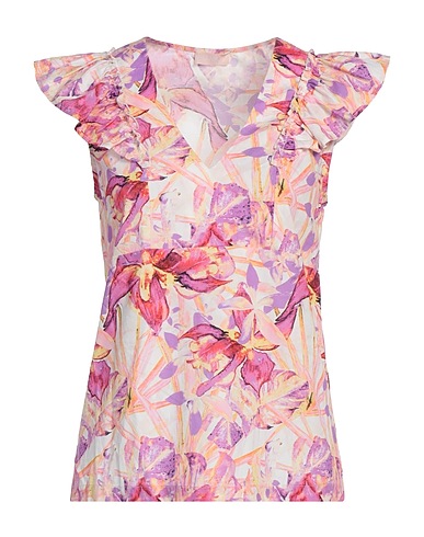 LIU •JO Top Purple 100% Cotton