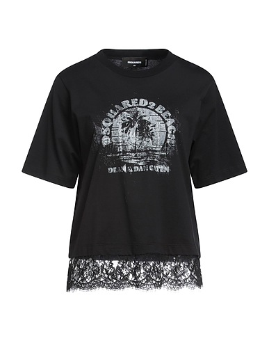 DSQUARED2 T-shirt Black 100% Cotton