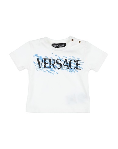 VERSACE YOUNG T-shirt White 100% Cotton