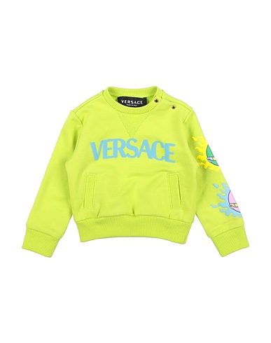 VERSACE YOUNG Sweatshirt VERDE LIME 100% Cotton, Elastane