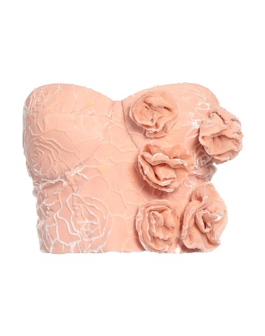ELISABETTA FRANCHI Top Blush 82% Viscose, 18% Silk, Polyester, Elastane, Polyamide