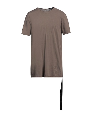 DRKSHDW by RICK OWENS Basic T-shirt Khaki 100% Cotton