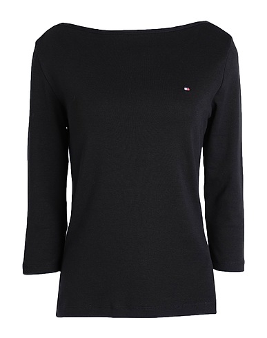TOMMY HILFIGER ベーシックTシャツ ブラック コットン 100%