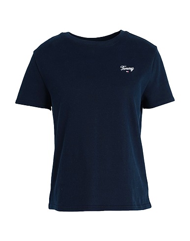 TOMMY JEANS Basic T-Shirt Midnight blue 100% Cotton