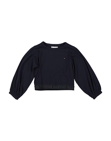 TOMMY HILFIGER T-shirt Midnight blue 93% Viscose, 7% Elastane