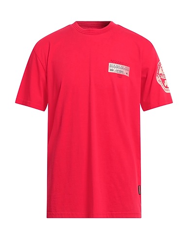 NAPAPIJRI T-shirt Magenta 100% Cotton