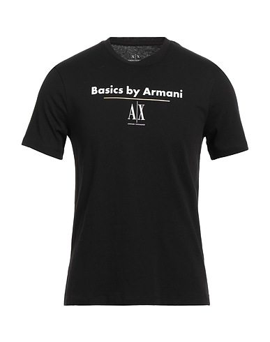 ARMANI EXCHANGE T-shirt Black 100% Cotton