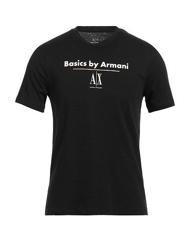 ARMANI EXCHANGE T-Shirt NERO 100% Baumwolle