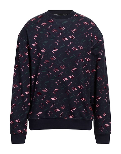 NAPAPIJRI Sweatshirt Navy blue 100% Cotton, Elastane